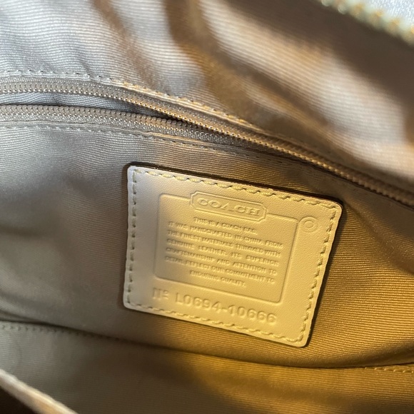 Coach Satin Barrel handbag